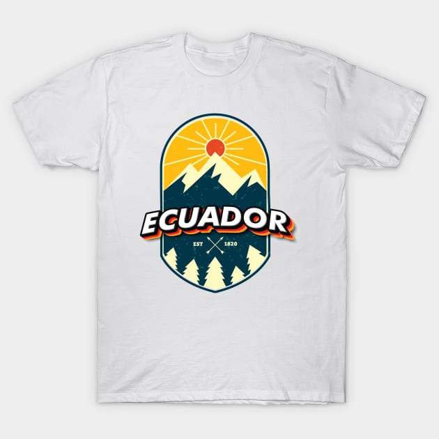 Ecuador T-Shirt by laverdeden